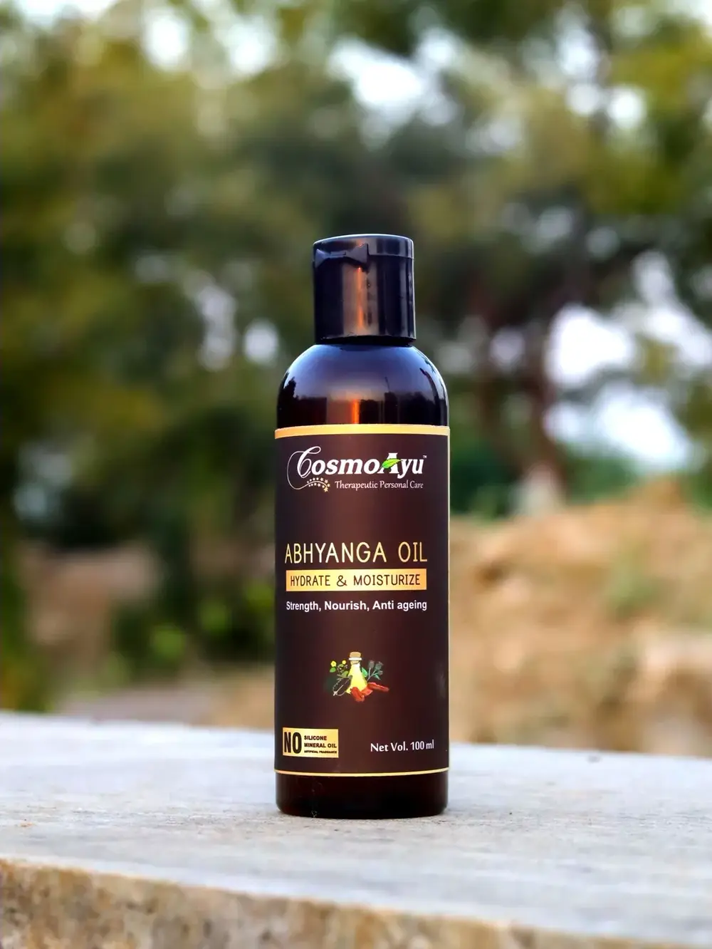 Abhyanga Oil with natural Ayurvedic ingredients