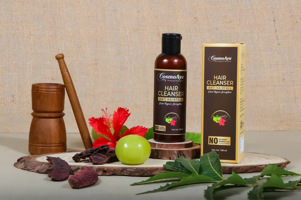 Hair Cleanser, Anti Hair Fall with natural Ayurvedic ingredients